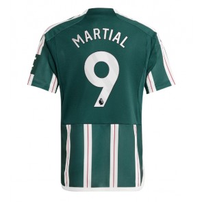 Manchester United Anthony Martial #9 Replica Away Stadium Shirt 2023-24 Short Sleeve